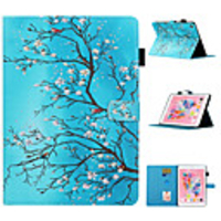 Case For Apple iPad 10.2 2019 iPad air3 10.5 2019 iPad Pro 11 2020 Card Holder with Stand Pattern Full Body Cases Animal Tree Flower PU Leather