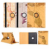 Case For Apple iPad 4/3/2 / iPad (2018) / iPad (2017) 360° Rotation / with Stand / Origami Full Body Cases Scenery PU Leather