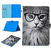 Case For Apple iPad Air / iPad 4/3/2 / iPad (2018) Card Holder / Shockproof / Pattern Full Body Cases Animal PU Leather / TPU / iPad Pro 10.5 / iPad (2017)