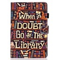 Case For Apple iPad Air / iPad 4/3/2 / iPad (2018) Card Holder / with Stand / Pattern Full Body Cases Word / Phrase PU Leather / TPU
