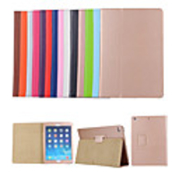Case For Apple iPad Air / iPad 4/3/2 / iPad (2018) with Stand / Flip Full Body Cases Solid Colored Hard PU Leather / iPad Pro 10.5 / iPad (2017)