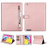 Case For Apple iPad Air / iPad 4/3/2 / iPad (2018)/(2017) Wallet / Card Holder / Flip Full Body Cases Solid Colored PU Leather for iPad Air 2 / iPad 10.2 / 10.5 / iPad Pro 10.5 miniinthebox