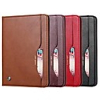 Case For Apple iPad Air 4 2020 10.9 Wallet Card Holder with Stand Full Body Cases Solid Colored PU Leather iPad 8 10.2 Pro 11 2020 Pro 11 10.5 10.2 2019 Air 9.7 2017 2018 Mini 12345 7.9