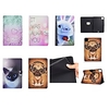Case For Apple iPad Air 4 2020 10.9 iPad Pro 11 10. 2 2019 9.7 2017 2018 Mini 12345 Card Holder with Stand Pattern Full Body Cases Word Phrase Heart Animal PU Leather miniinthebox