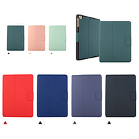 Case For Apple iPad Mini 1 2 3 4 5 Shockproof Flip Full Body Cases PU Leather TPU with pencil holder Solid Colored Auto Sleep Wake Up magnetic buckle miniinthebox