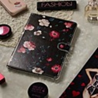Case For Apple iPad Mini 3/2/1 / iPad Mini 4 / iPad Mini 5 Wallet / Card Holder / with Stand Full Body Cases Flower PU Leather