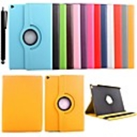 Case For Apple iPad Mini 5 / iPad New Air(2019) / iPad Air 2 360° Rotation / with Stand Full Body Cases Solid Colored PU Leather