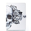 Case For Apple iPad Mini 5 / iPad New Air(2019) / iPad Air Card Holder / with Stand / Flip Full Body Cases Skull / Flower Hard PU Leather / iPad Pro 10.5 / iPad (2017)