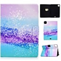 Case For Apple iPad Pro 11 2020 iPad 10.2 Air 10.5 2019 mini 12345 2017 2018 9.7 Card Holder with Stand Pattern Full Body Cases Scenery PU Leather