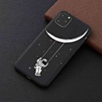 Case For Apple iPhone 11 / 11 Pro / 11 Pro Max Frosted / Pattern Back Cover Astronaut TPU for iPhone 6 / 6S Plus / 7 / 7 Plus / 8 / 8 Plus / X / XS / XR / Xs Max