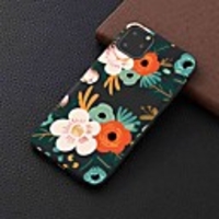 Case For Apple iPhone 11 / 11 Pro / 11 Pro Max Frosted / Pattern Back Cover Begonia TPU for iPhone 6 / 6S Plus / 7 / 7 Plus / 8 / 8 Plus / X / XS / XR / Xs Max