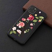 Case For Apple iPhone 11 / 11 Pro / 11 Pro Max Frosted / Pattern Back Cover Flower Tower TPU for iPhone 6 / 6S Plus / 7 / 7 Plus / 8 / 8 Plus / X / XS / XR / Xs Max