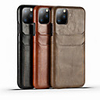 Case For Apple iPhone 11 / iPhone 11 Pro / iPhone 11 Pro Max Card Holder / Shockproof Back Cover Solid Colored PU Leather / PC