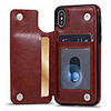 Case For Apple iPhone 11 / iPhone 11 Pro / iPhone 11 Pro Max Card Holder / with Stand Back Cover Solid Colored Soft PU Leather