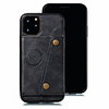 Case For Apple iPhone 11 / iPhone 11 Pro / iPhone 11 Pro Max Card Holder Back Cover Solid Colored PU Leather / TPU