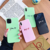 Case For Apple iPhone 11 / iPhone 11 Pro / iPhone 11 Pro Max Dustproof / Plating / IMD Back Cover Word / Phrase TPU