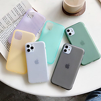 Case For Apple iPhone 11 / iPhone 11 Pro / iPhone 11 Pro Max Dustproof Back Cover Solid Colored TPU