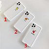 Case For Apple iPhone 11 / iPhone 11 Pro / iPhone 11 Pro Max Embossed / Pattern Back Cover Food / Word / Phrase / Heart TPU