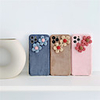 Case For Apple iPhone 11 / iPhone 11 Pro / iPhone 11 Pro Max Frosted / Pattern / DIY Back Cover Solid Colored / Flower Canvas / PC