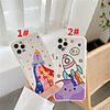 Case For Apple iPhone 11 / iPhone 11 Pro / iPhone 11 Pro Max IMD / Embossed Back Cover Cartoon TPU