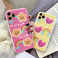 Case For Apple iPhone 11 / iPhone 11 Pro / iPhone 11 Pro Max IMD / Embossed Back Cover Heart / Cartoon TPU