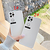 Case For Apple iPhone 11 / iPhone 11 Pro / iPhone 11 Pro Max IMD / Frosted / Pattern Back Cover Word / Phrase / Cartoon TPU