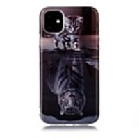 Case For Apple iPhone 11 / iPhone 11 Pro / iPhone 11 Pro Max IMD / Ultra-thin / Pattern Back Cover Animal TPU