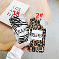 Case For Apple iPhone 11 / iPhone 11 Pro / iPhone 11 Pro Max IMD Back Cover Lines / Waves / Word / Phrase TPU