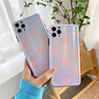 Case For Apple iPhone 11 / iPhone 11 Pro / iPhone 11 Pro Max IMD Back Cover Tile / Heart TPU