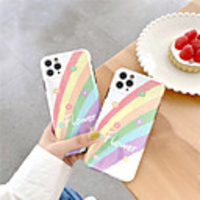 Case For Apple iPhone 11 / iPhone 11 Pro / iPhone 11 Pro Max IMD Back Cover Tile / Lines / Waves / Heart TPU