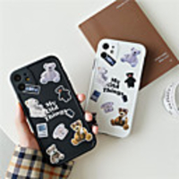 Case For Apple iPhone 11 / iPhone 11 Pro / iPhone 11 Pro Max IMD Back Cover Word / Phrase / Cartoon TPU