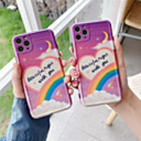 Case For Apple iPhone 11 / iPhone 11 Pro / iPhone 11 Pro Max IMD Back Cover Word / Phrase / Heart TPU