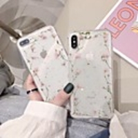 Case For Apple iPhone 11 / iPhone 11 Pro / iPhone 11 Pro Max Pattern / Glitter Shine Back Cover Flower TPU