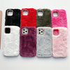 Case For Apple iPhone 11 / iPhone 11 Pro / iPhone 11 Pro Max Rhinestone Back Cover Plush TPU