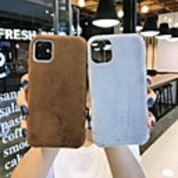 Case For Apple iPhone 11 / iPhone 11 Pro / iPhone 11 Pro Max Shockproof / Dustproof / Ultra-thin Back Cover Solid Colored / Plush TPU