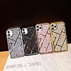 Case For Apple iPhone 11 / iPhone 11 Pro / iPhone 11 Pro Max Shockproof / Dustproof Back Cover Lines / Waves / Glitter Shine Acrylic