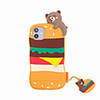 Case For Apple iPhone 11 / iPhone 11 Pro / iPhone 11 Pro Max Shockproof / Frosted / Pattern Back Cover Cartoon Silica Gel