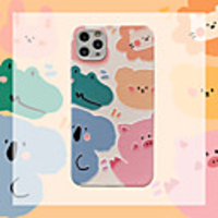 Case For Apple iPhone 11 / iPhone 11 Pro / iPhone 11 Pro Max Shockproof / Pattern Back Cover Animal / Cartoon Silicone