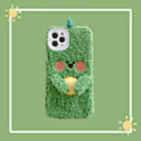 Case For Apple iPhone 11 / iPhone 11 Pro / iPhone 11 Pro Max Shockproof / Pattern Back Cover Cartoon / Plush TPU