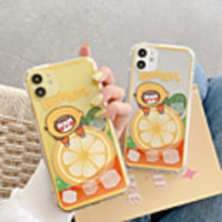 Case For Apple iPhone 11 / iPhone 11 Pro / iPhone 11 Pro Max Shockproof / Pattern Back Cover Food / Word / Phrase / Sexy Lady TPU