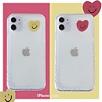 Case For Apple iPhone 11 / iPhone 11 Pro / iPhone 11 Pro Max Shockproof / Pattern Back Cover Heart / Transparent TPU