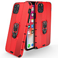 Case For Apple iPhone 11 / iPhone 11 Pro / iPhone 11 Pro Max Shockproof / Ring Holder Back Cover Solid Colored / Armor Acrylic