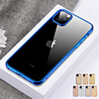 Case For Apple iPhone 11 / iPhone 11 Pro / iPhone 11 Pro Max Shockproof / Translucent Back Cover Solid Colored TPU
