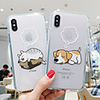 Case For Apple iPhone 11 / iPhone 11 Pro / iPhone 11 Pro Max Shockproof / Transparent / Pattern Back Cover Playing with Apple Logo / Animal TPU