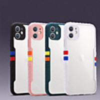 Case For Apple iPhone 11 / iPhone 11 Pro / iPhone 11 Pro Max Shockproof / Transparent Back Cover Transparent Acrylic / Silica Gel
