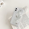Case For Apple iPhone 11 / iPhone 11 Pro / iPhone 11 Pro Max Shockproof / Transparent Back Cover Word / Phrase / Transparent / Flower TPU