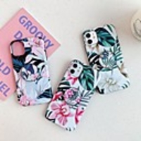 Case For Apple iPhone 11 / iPhone 11 Pro / iPhone 11 Pro Max Shockproof / with Stand / Frosted Back Cover Tile / Tree / Flower PC