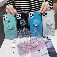 Case For Apple iPhone 11 / iPhone 11 Pro / iPhone 11 Pro Max Shockproof / with Stand Back Cover Solid Colored TPU