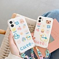 Case For Apple iPhone 11 / iPhone 11 Pro / iPhone 11 Pro Max Shockproof Back Cover Animal / Cartoon TPU