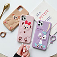 Case For Apple iPhone 11 / iPhone 11 Pro / iPhone 11 Pro Max Shockproof Back Cover Cartoon Silica Gel